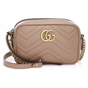 🔥GUCCI GG MARMONT MATELASSÉ BAG